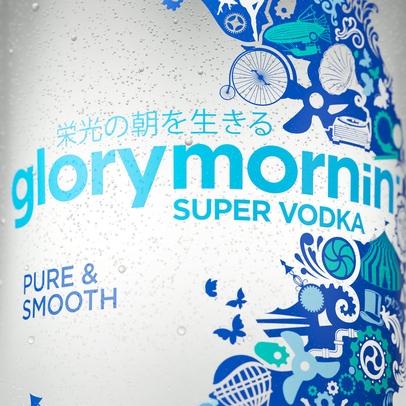 GLORY MORNIN\' Super Smooth Pure Mornin\' – ri Vodka & from - Premium VODKA Glory Vodka - made SUPER